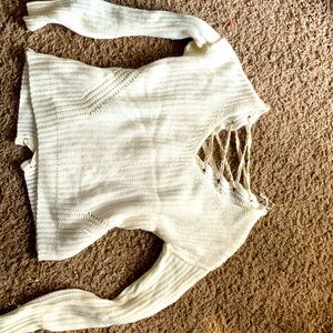 White pearl color, American rag,Xs